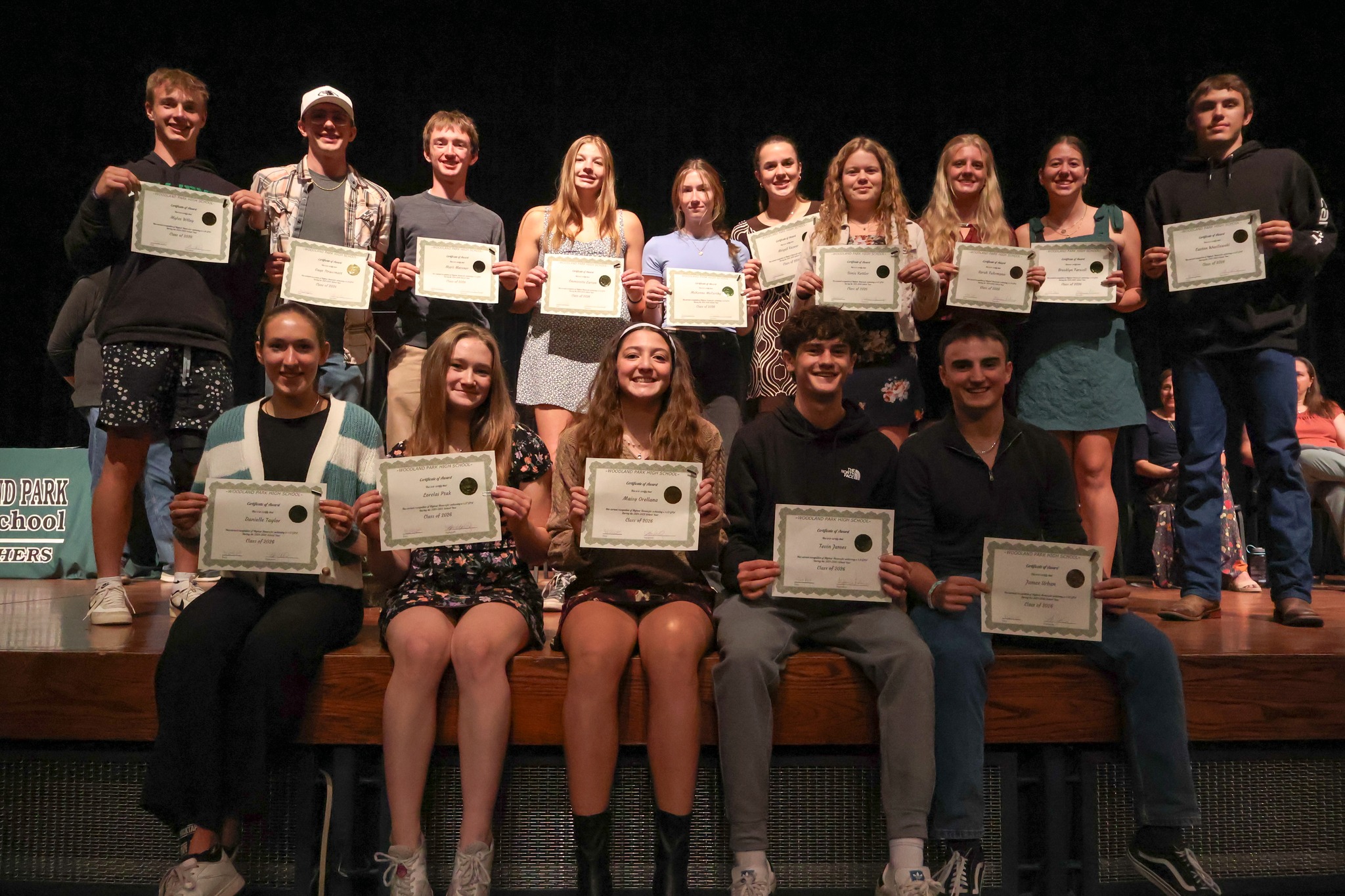 9th-12th grade Academic Honorees
