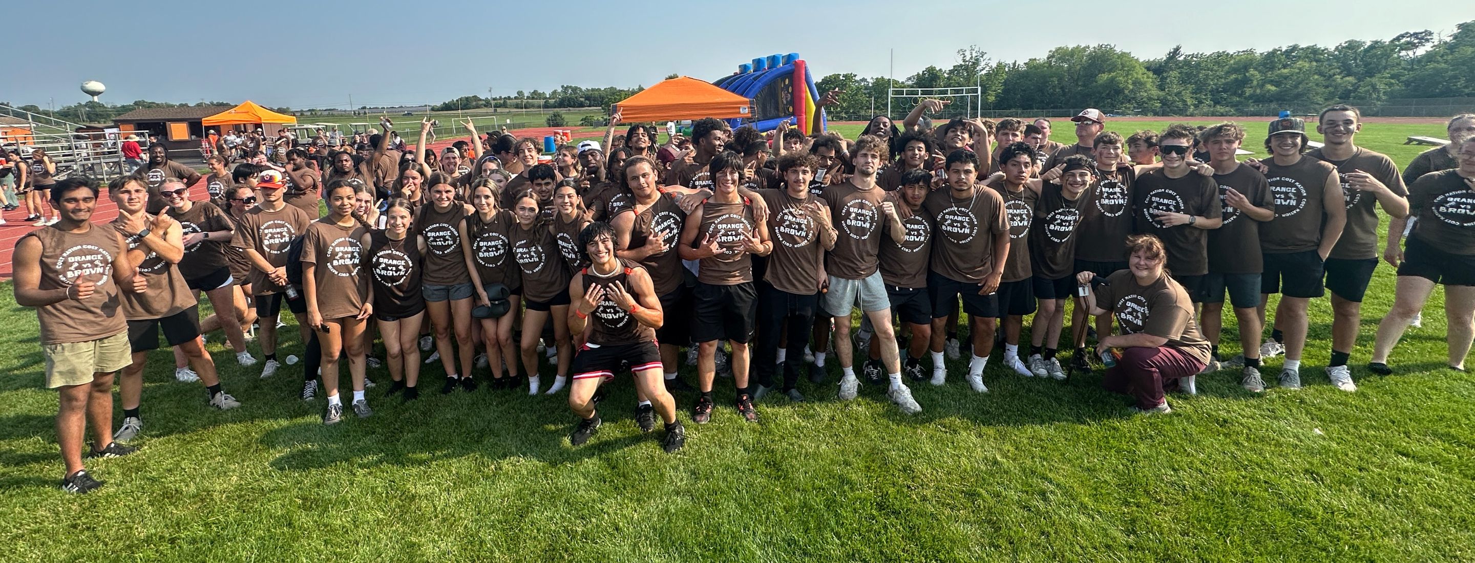 CRHS Brown Team for Orange Vs. Brown Day