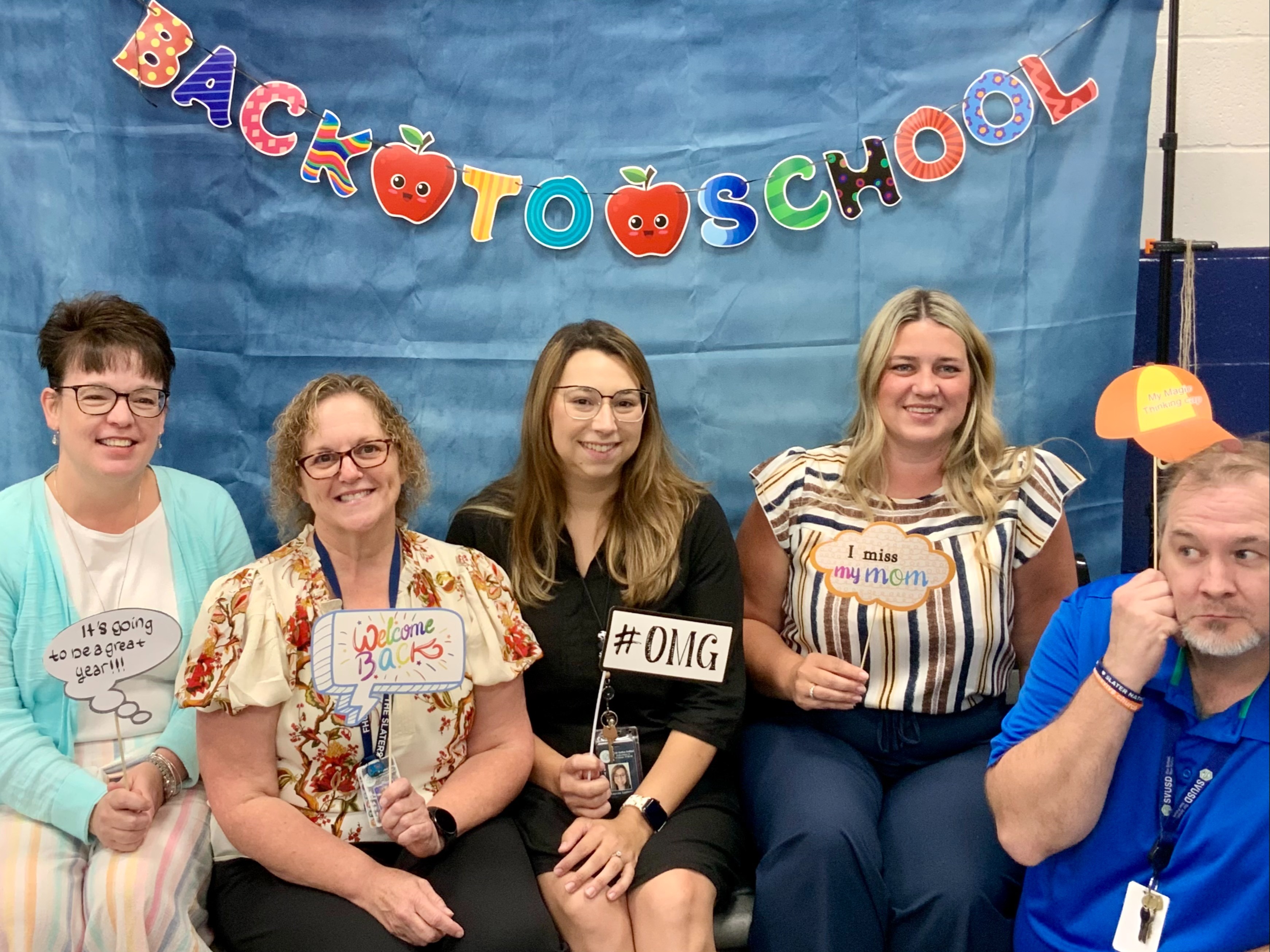 The Guidance team is all smiles and ready for a great year! 📸 #OpeningDay #GuidanceDepartment