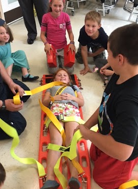 Shapleigh Rescue Squad teaches our students basic first aid skills and how to be an EMT.