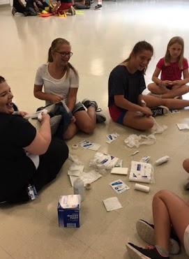 Shapleigh Rescue Squad teaches our students basic first aid skills and how to be an EMT.