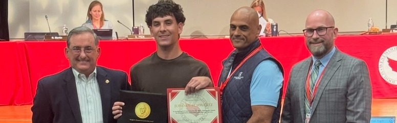 Recipient of the Dwight D. Eisenhower Leadership Award