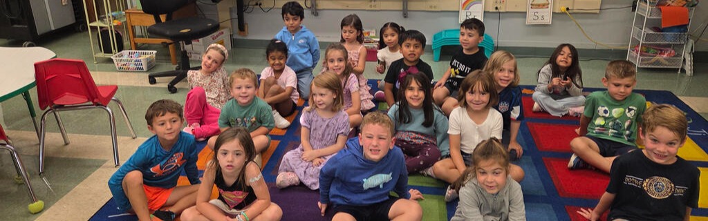 Children in classroom