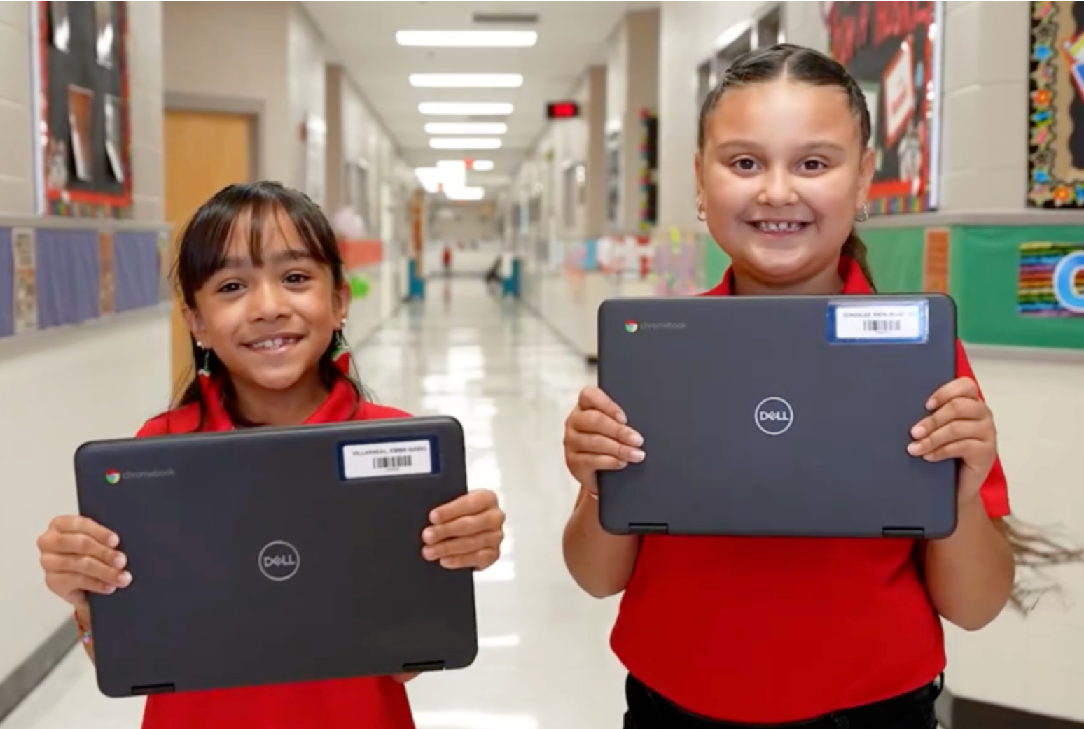 girls with computers