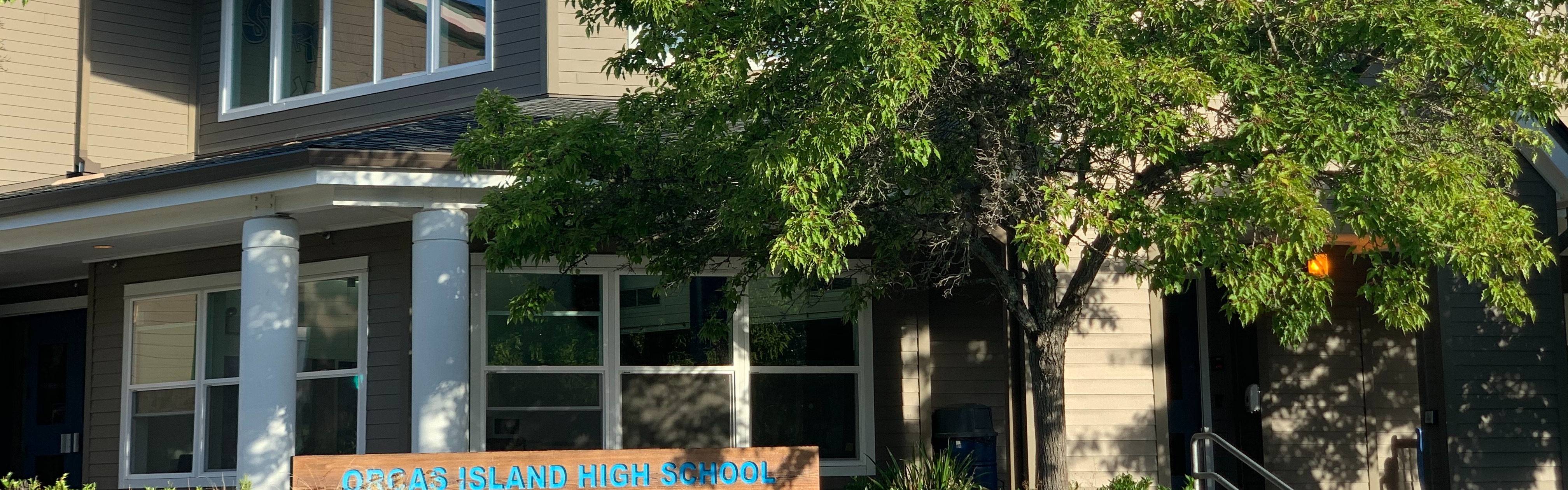 Orcas Island High School Front View