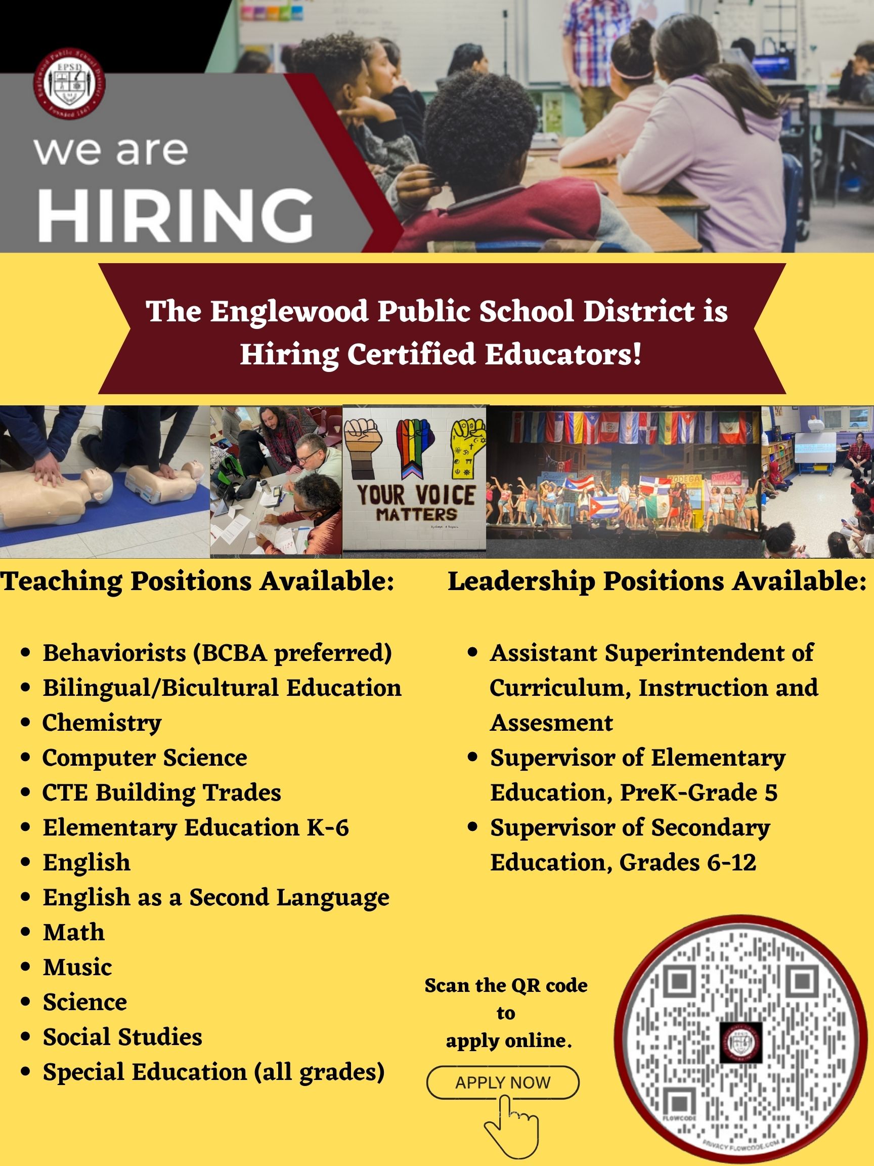 HUMAN RESOURCES | Englewood Public School District