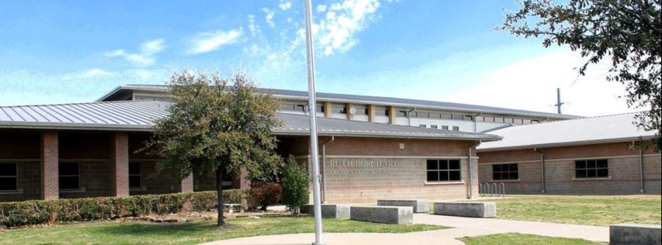 Borchardt Front of Campus