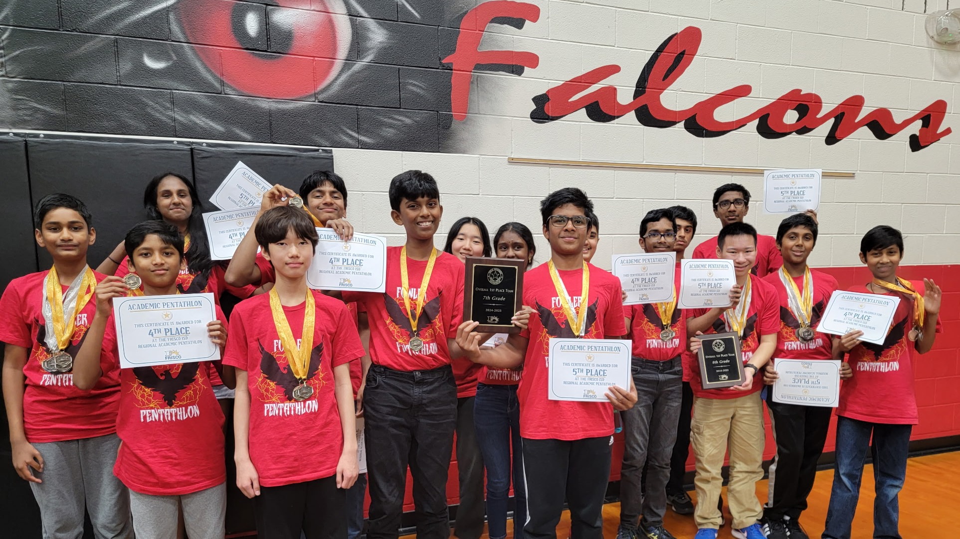 fowler middle school pentathlon teams 