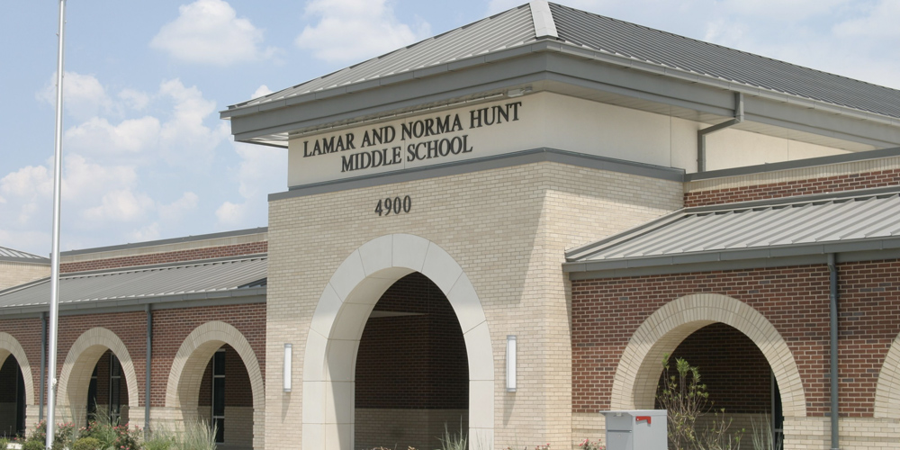 hunt middle school building