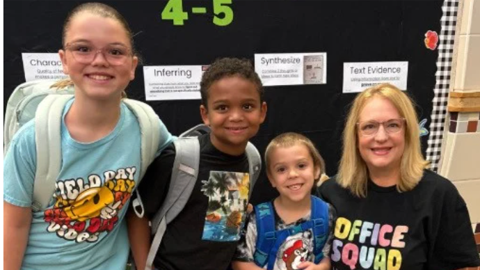 Mrs. Sutherland does a great job at helping our Student Council Members.