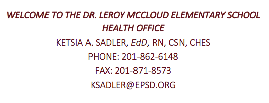 Dr. Leroy McCloud Elementary School Health Office