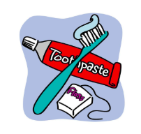 Brush and tooth past drawing