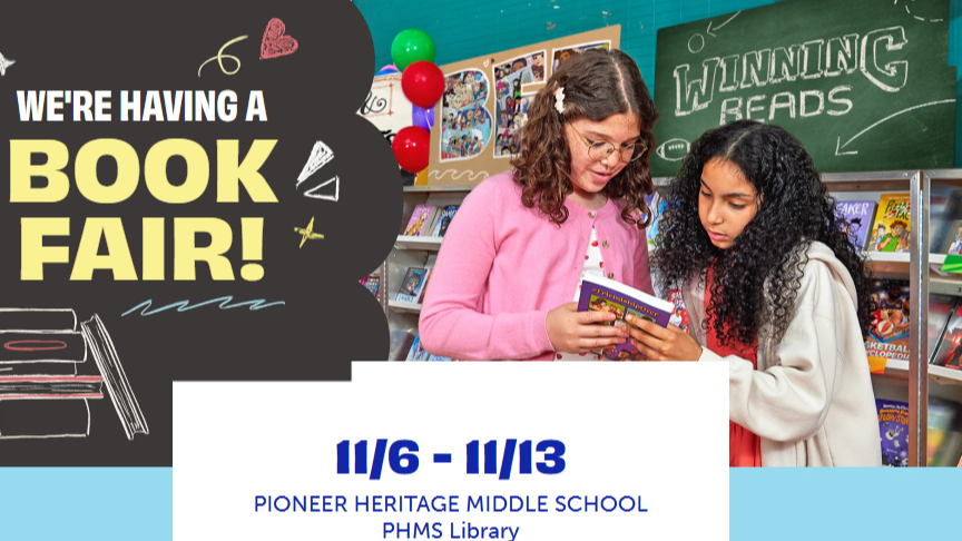2026 Fall Book Fair November 6th - 13th