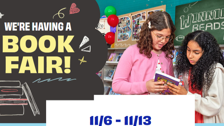 Fall Book Fair November 6th through 13th