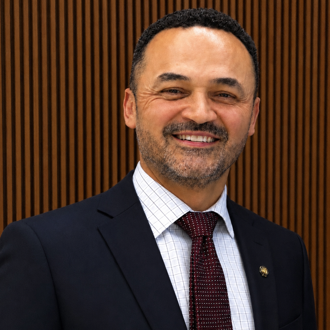 Picture of Dr. Mira, the school principal