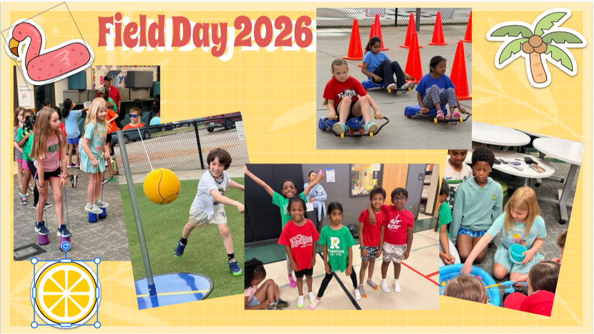 Children having fun at Field Day