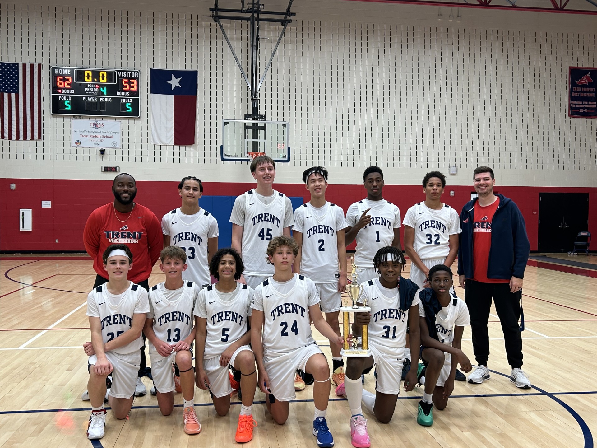 Boys 8th Grade Basketball Team