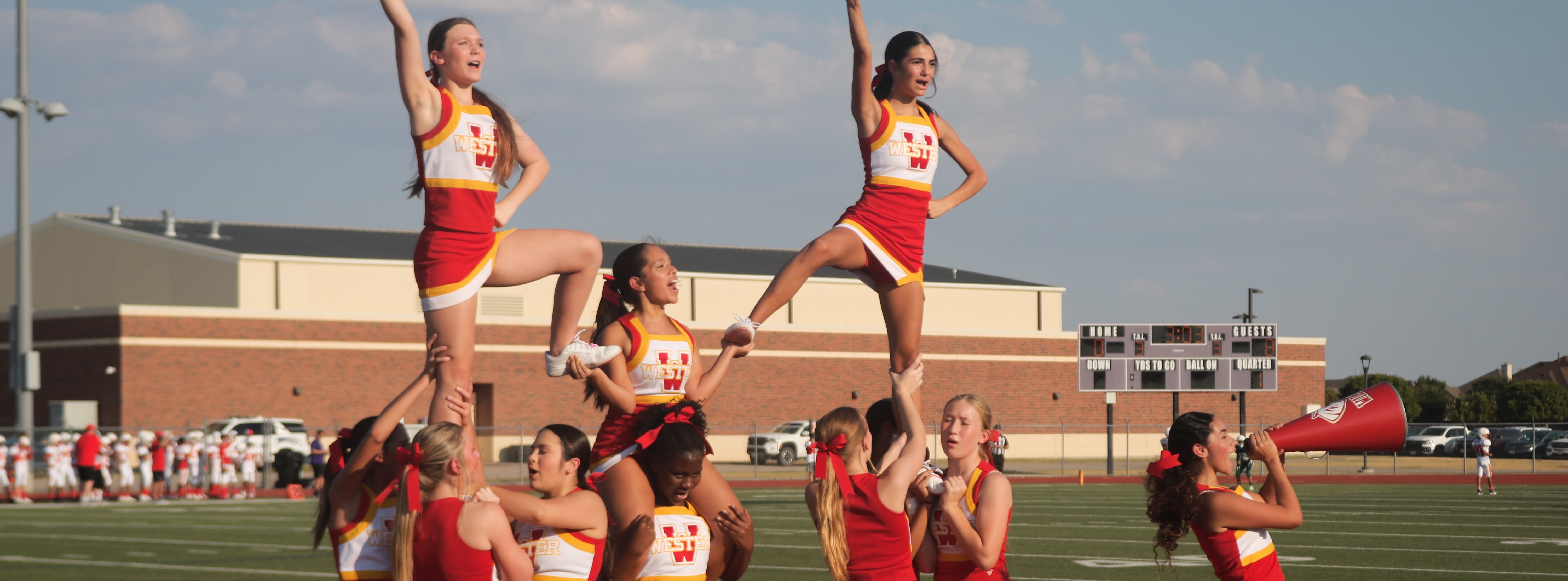 Wester Cheer performs with spirit.