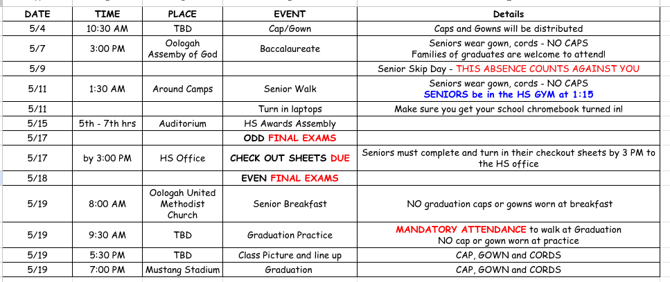 Upcoming Events