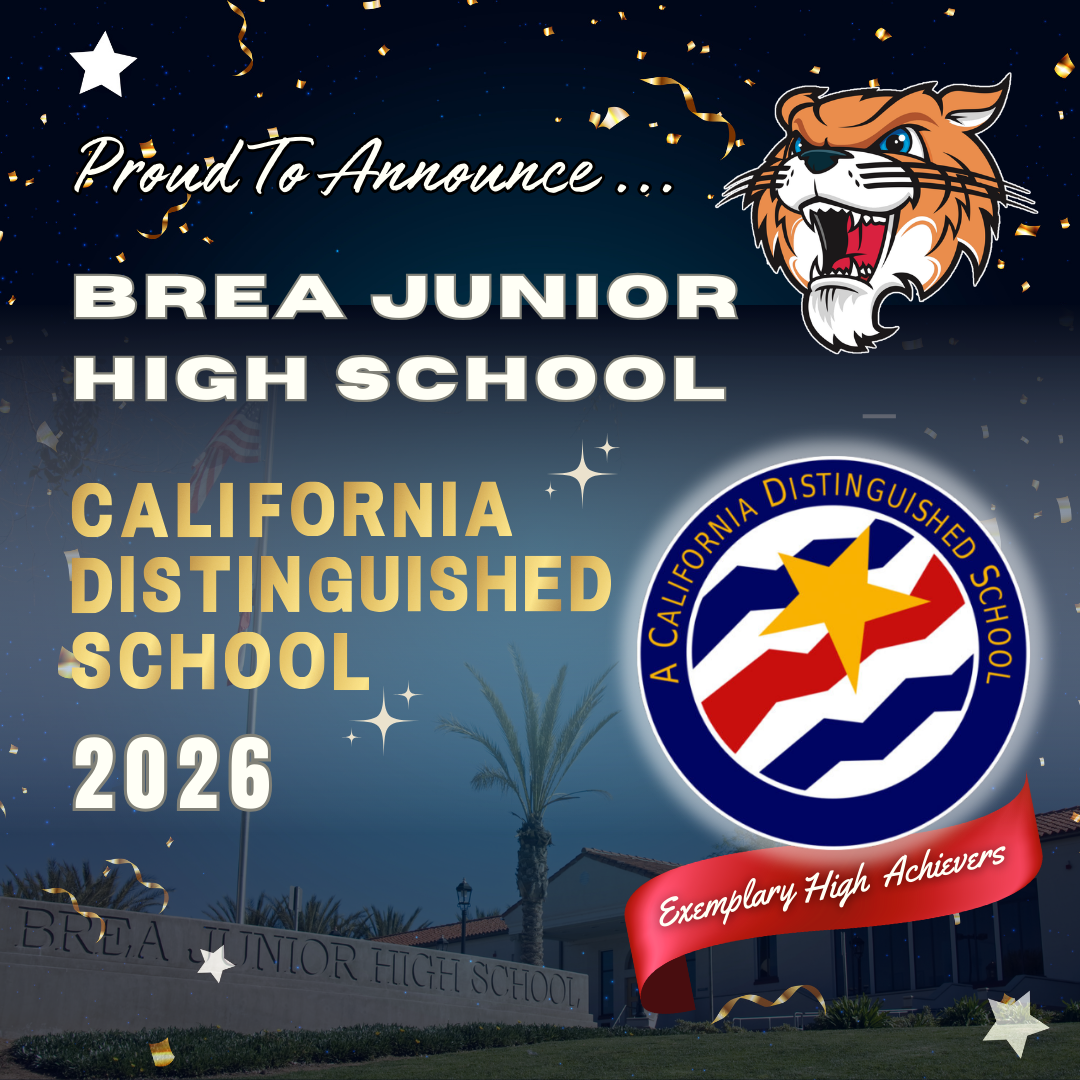 brea junior ghih californiat distinguished school