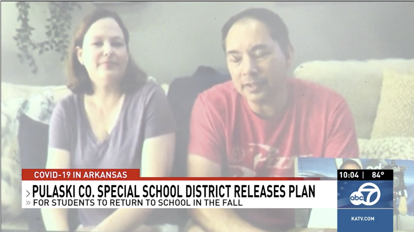 KATV:  Parents share thoughts on returning to school