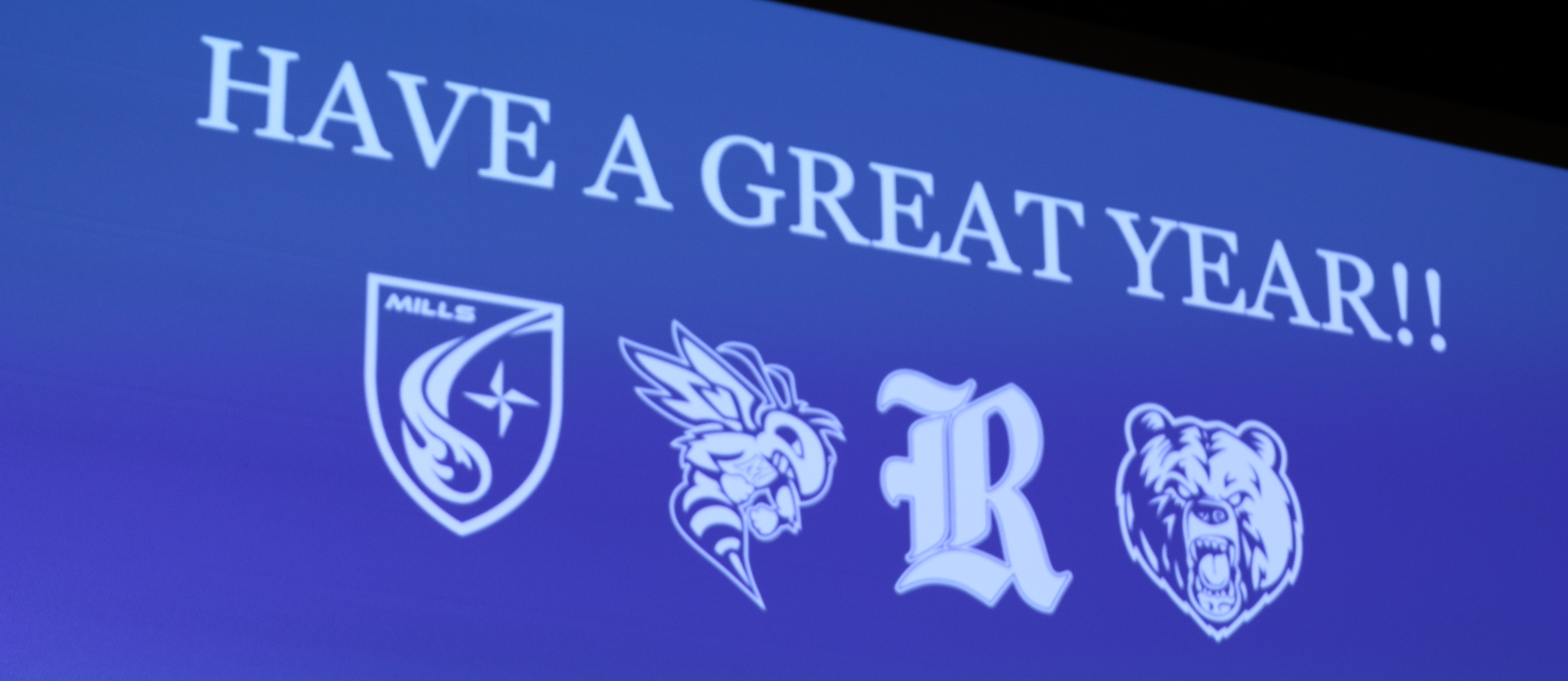 Image says 'Have a Great Year'