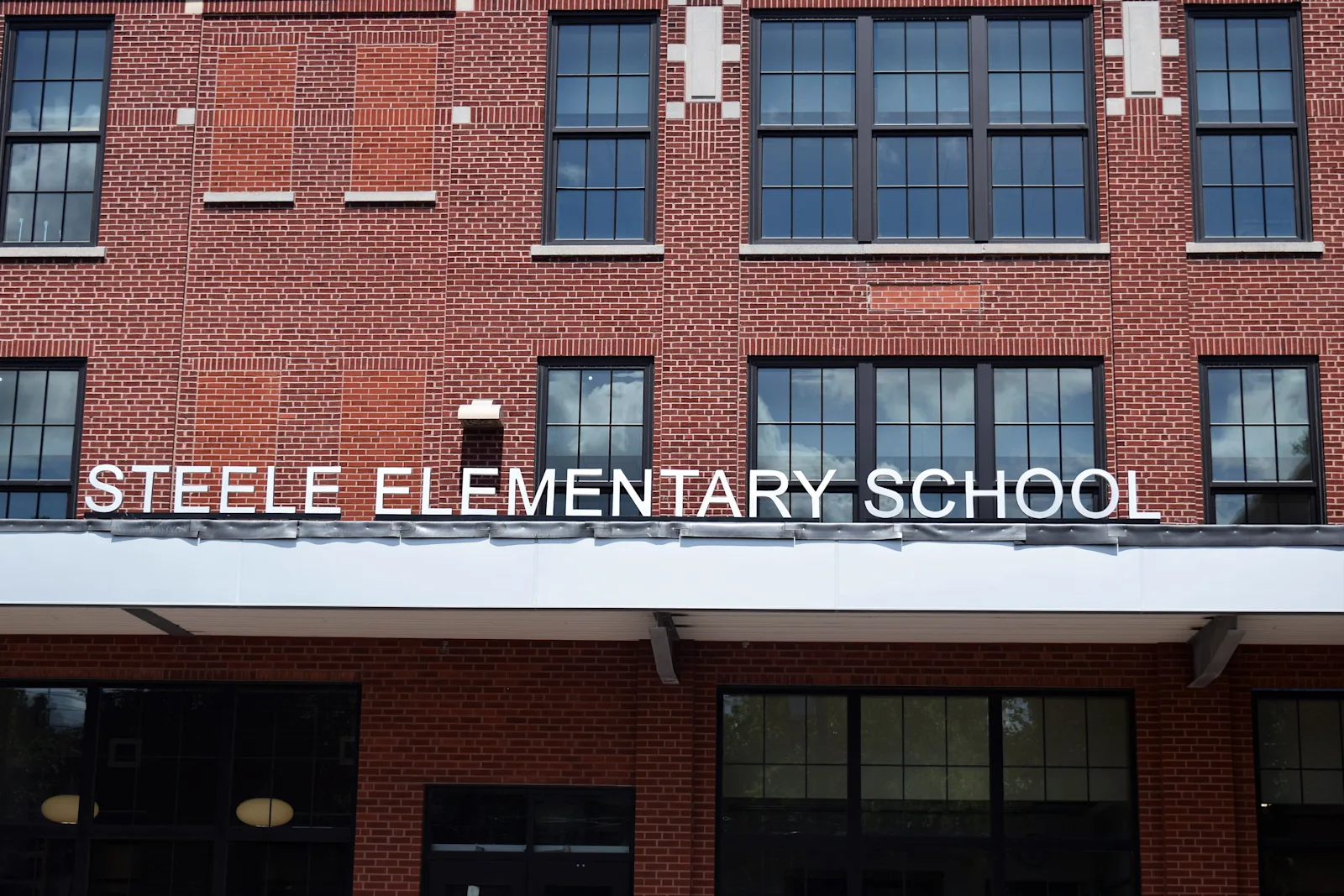 Steele Elementary School Main Entrance