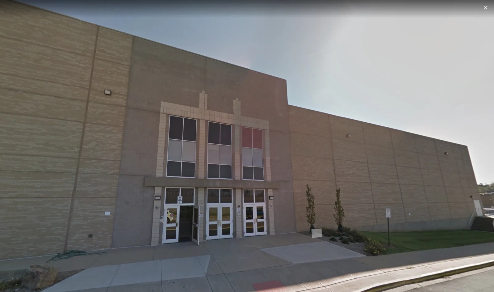 Success at Anderson main entrance