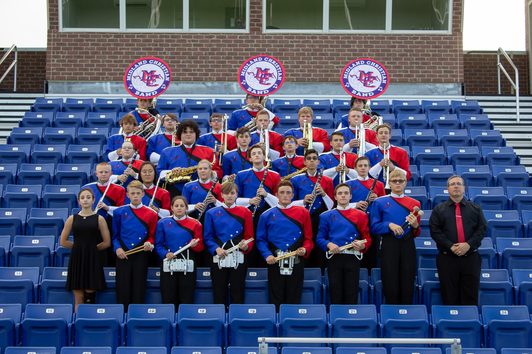 MIGHTY MUSTANG BAND Midland Christian School