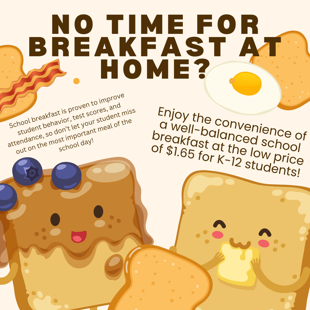 No Time for Breakfast at Home?
