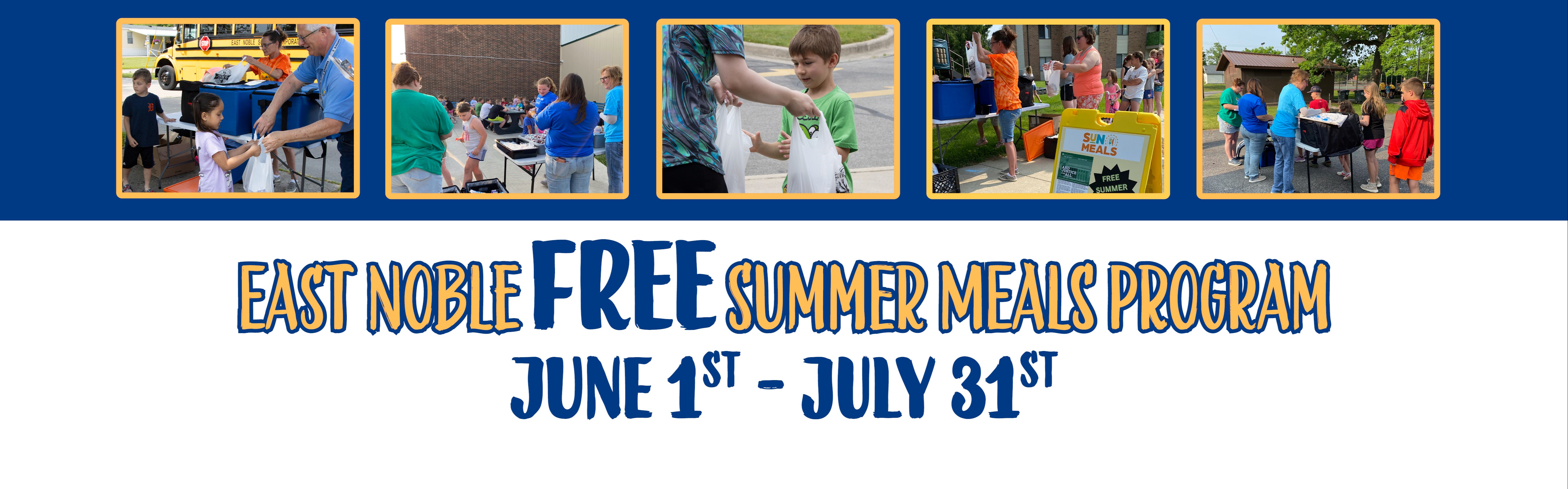 ENSC Summer Meals