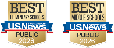 U.S. News 100 Best Elementary Schools 2026 Badge