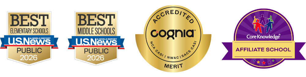 U.S. News 100 Best Elementary Schools 2026 Badge