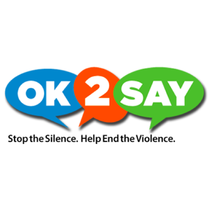 ok2say: stop the silence. help end the violence.