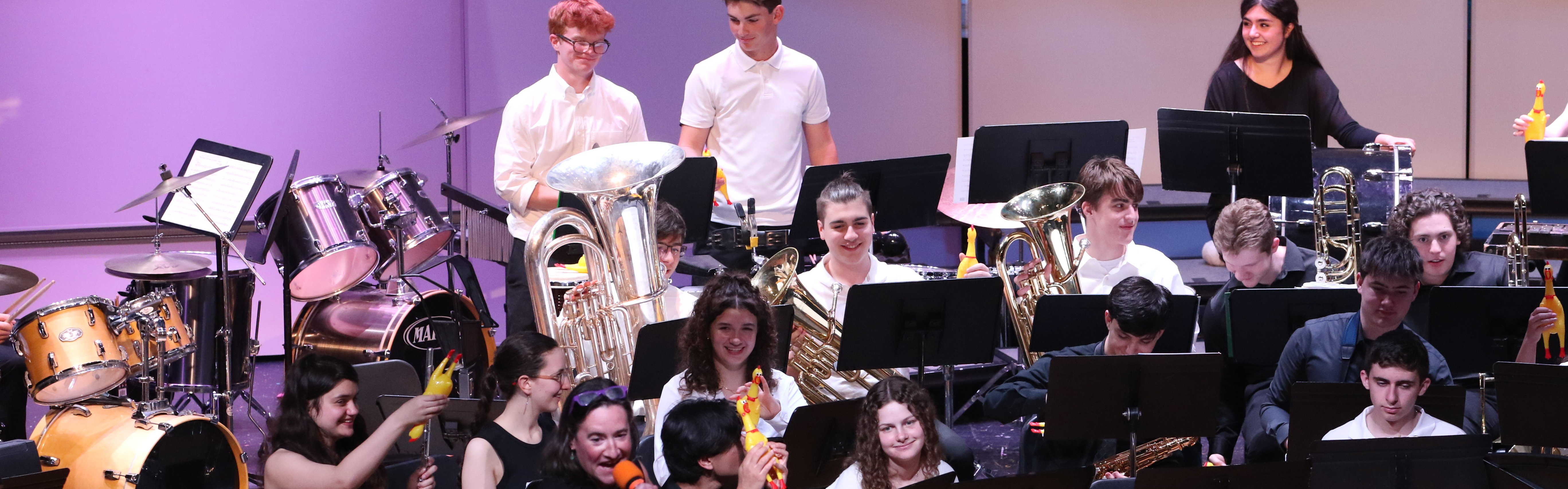 Spring concert at Westwood High School