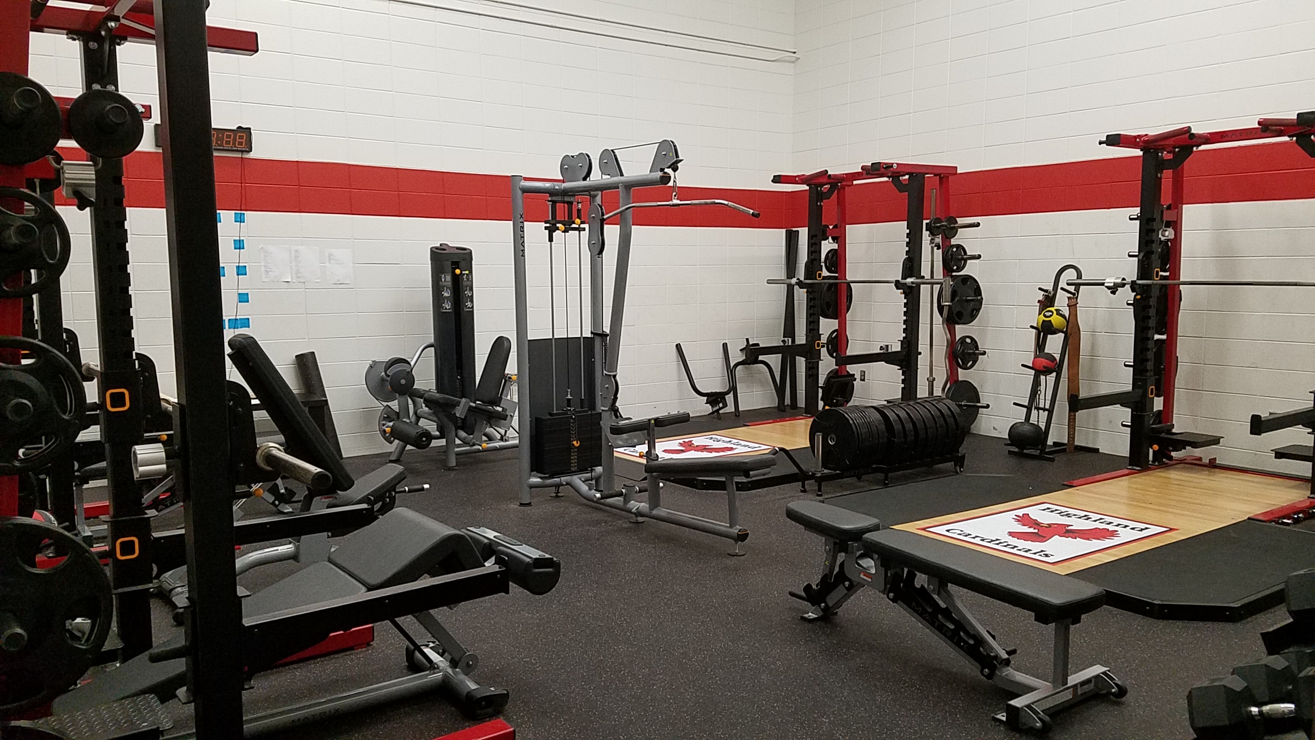 Photos of the Cardio & Weight Room