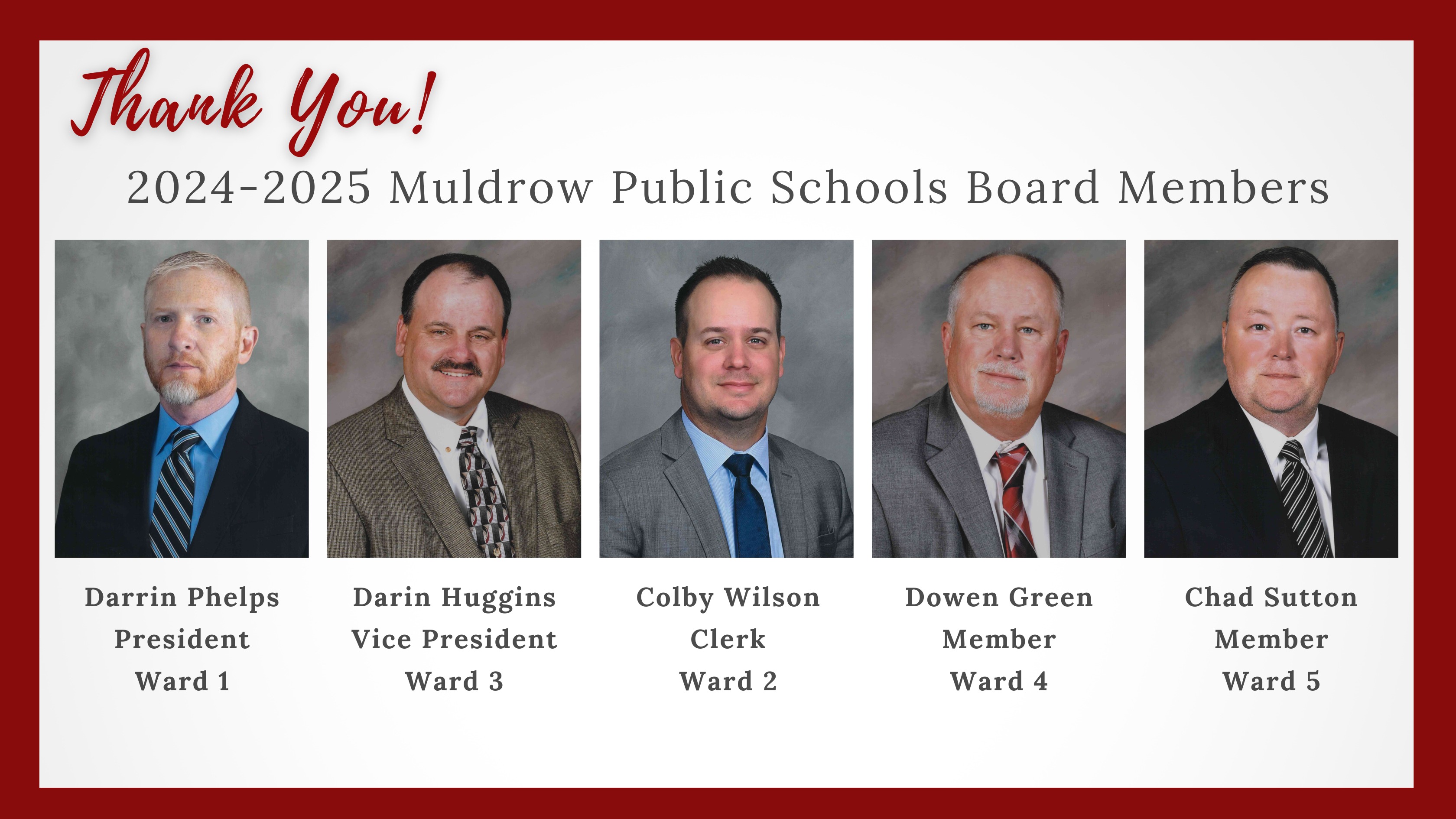 School Board Appreciation Month! 