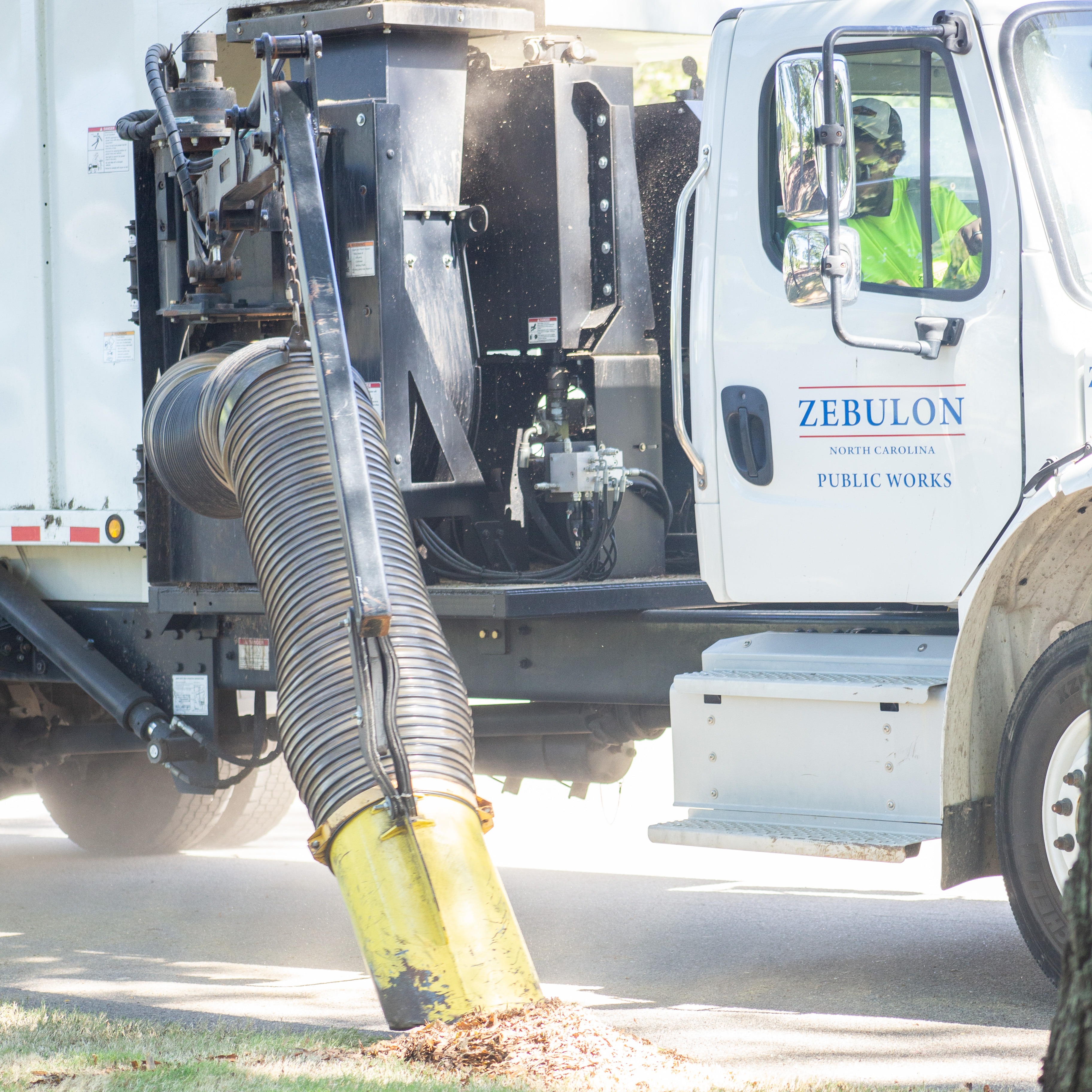 Zebulon Public Works Leaf Collection