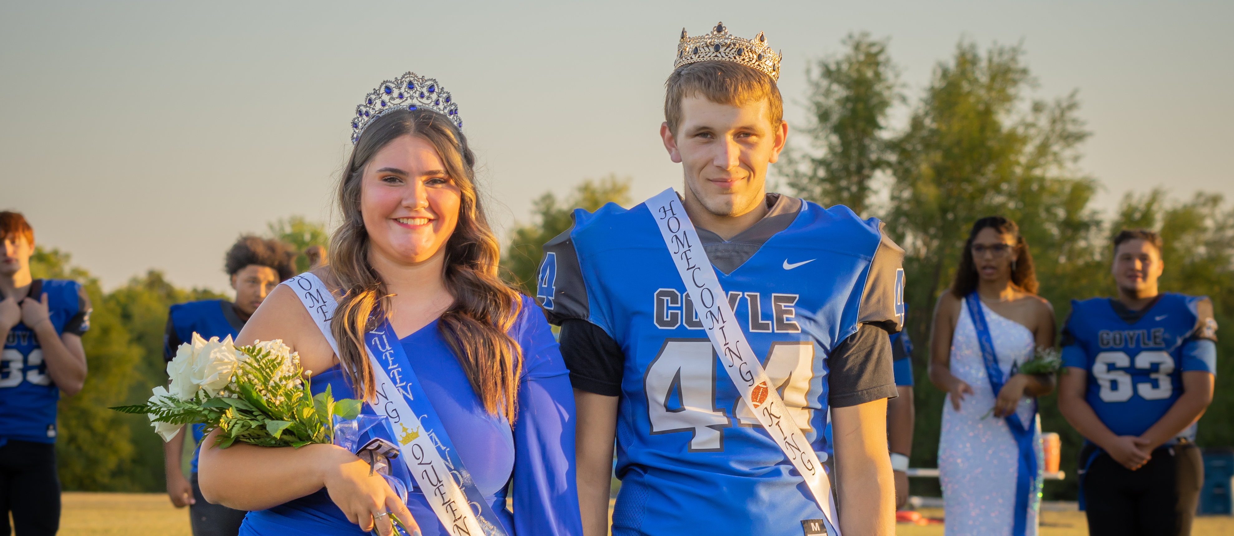 HOMECOMING QUEEN AND KING