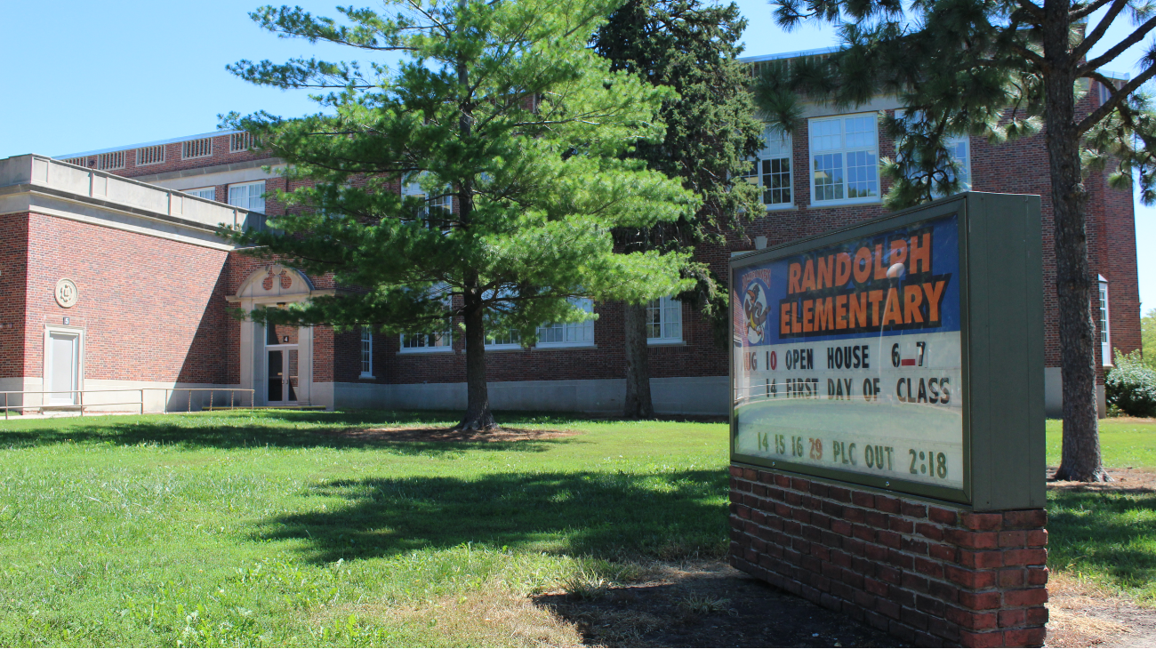 Exterior view of Randolph Elementary