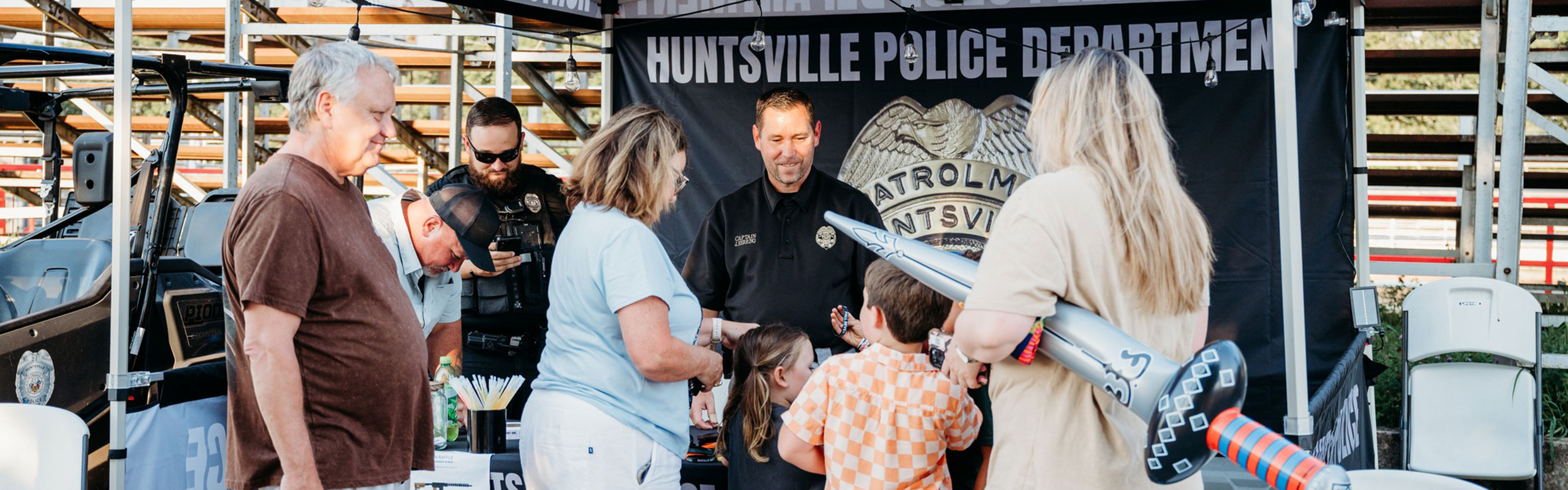Chief Herring at an event.