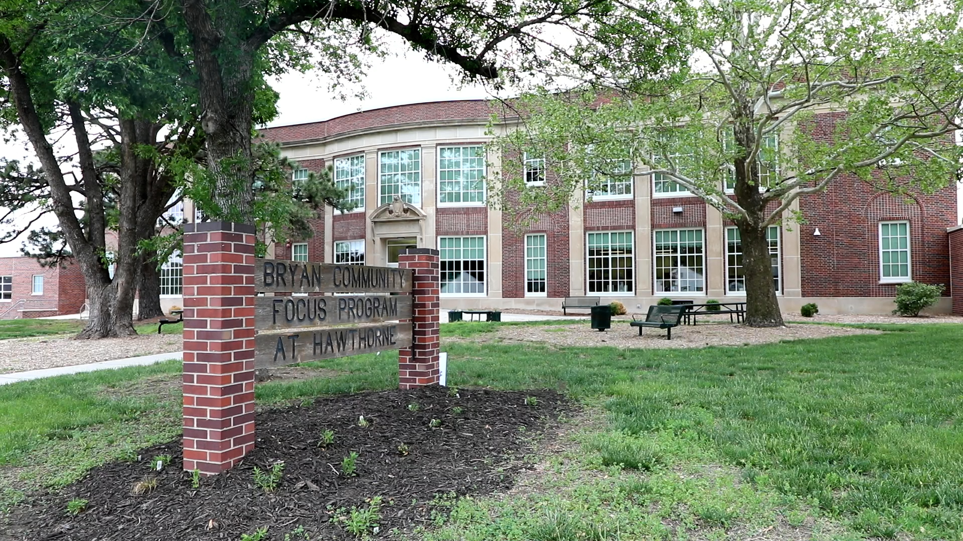 Front entrance of Bryan Community Focus Program