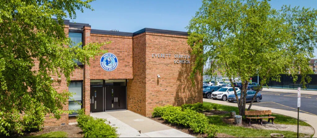 Outside view of Dirksen School