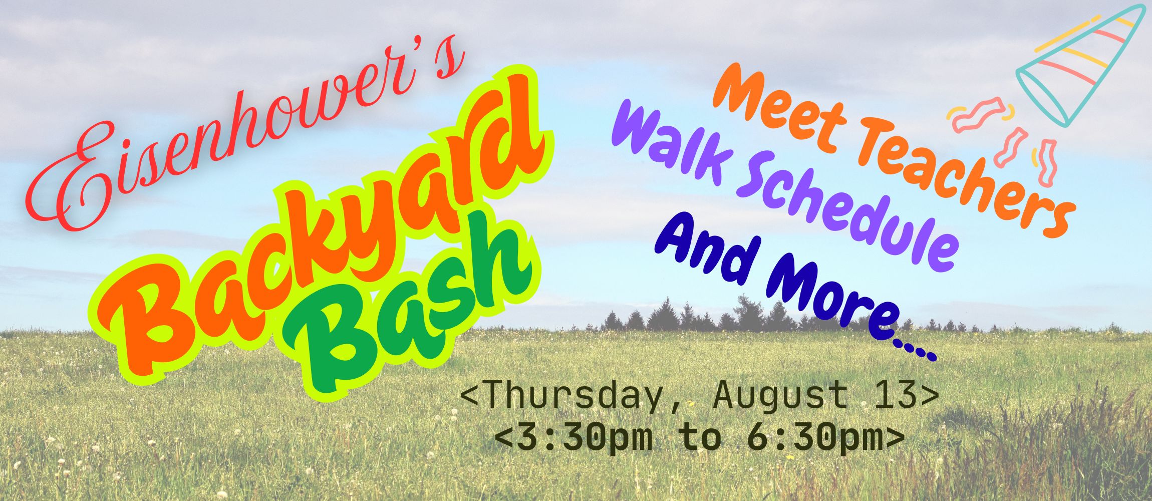 Backyard Bash Information