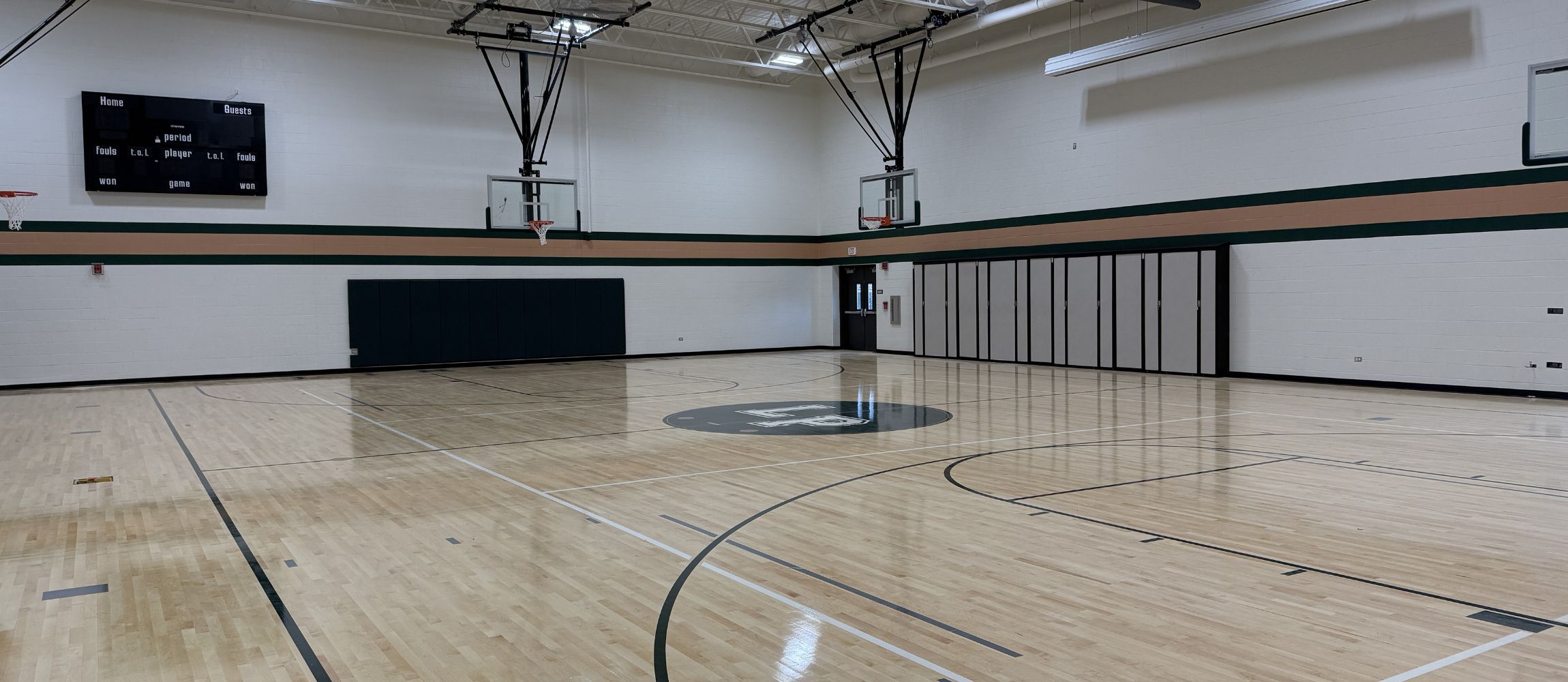 Lincoln Prairie's gymnasium