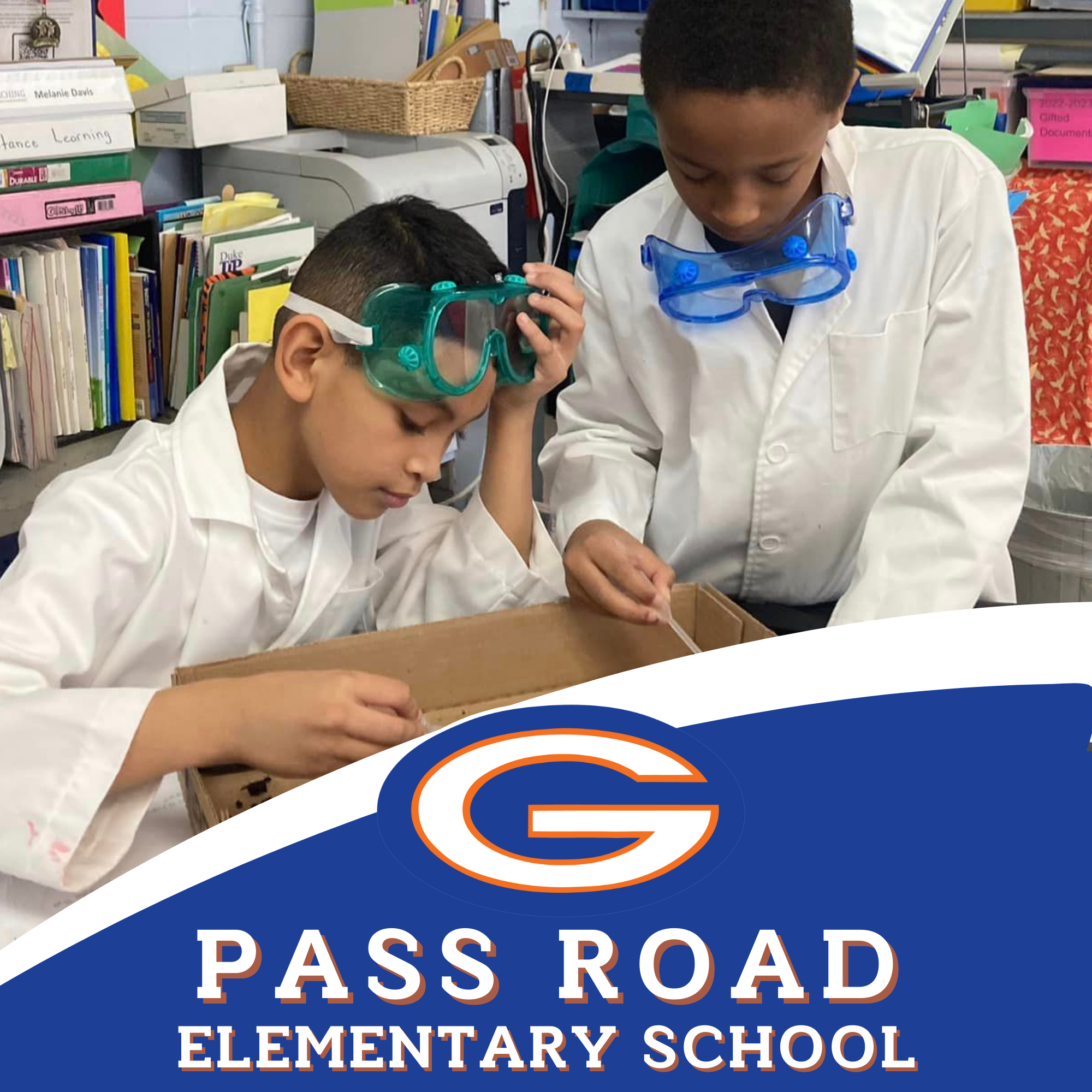 Pass Road Elementary Students
