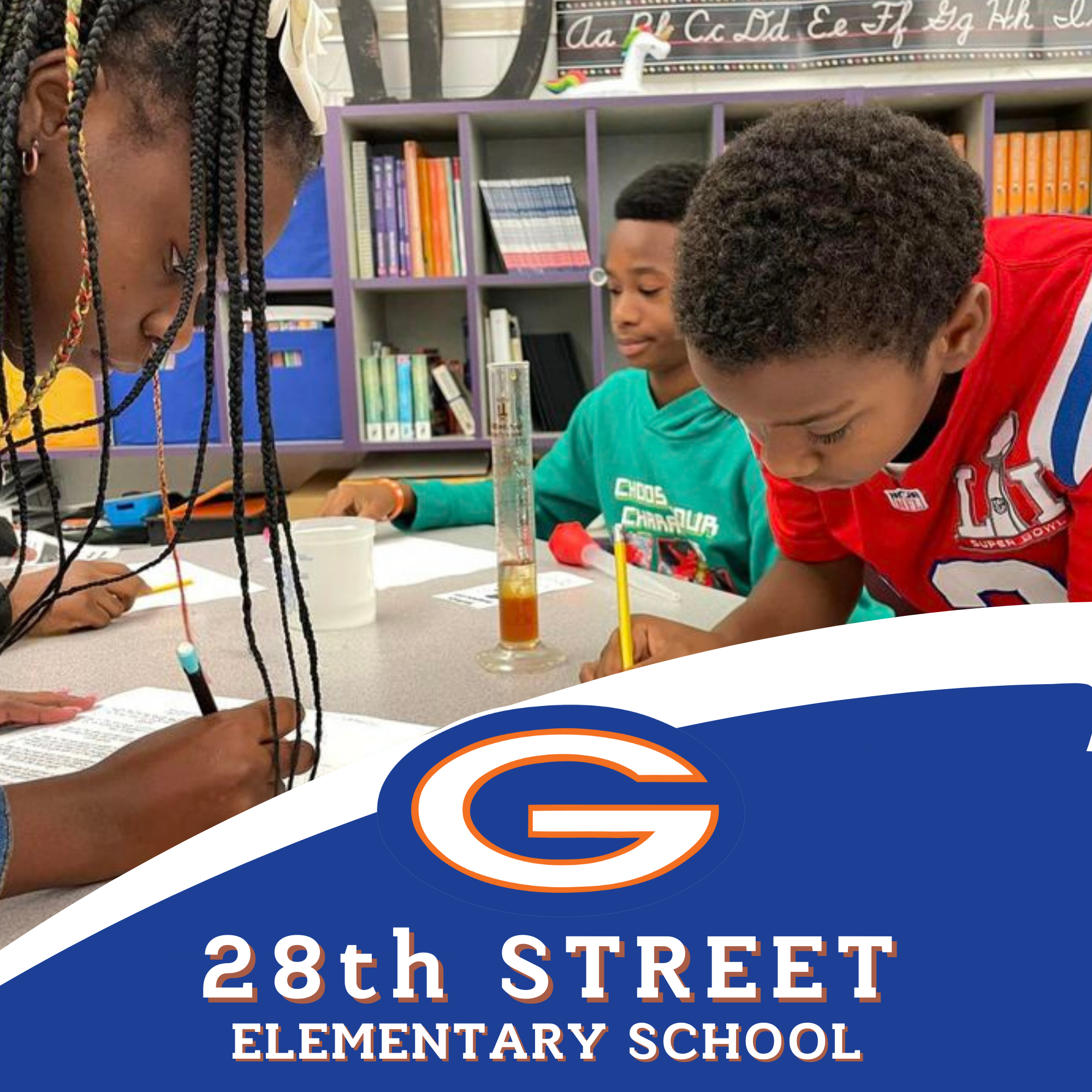 28th Street Elementary School Students