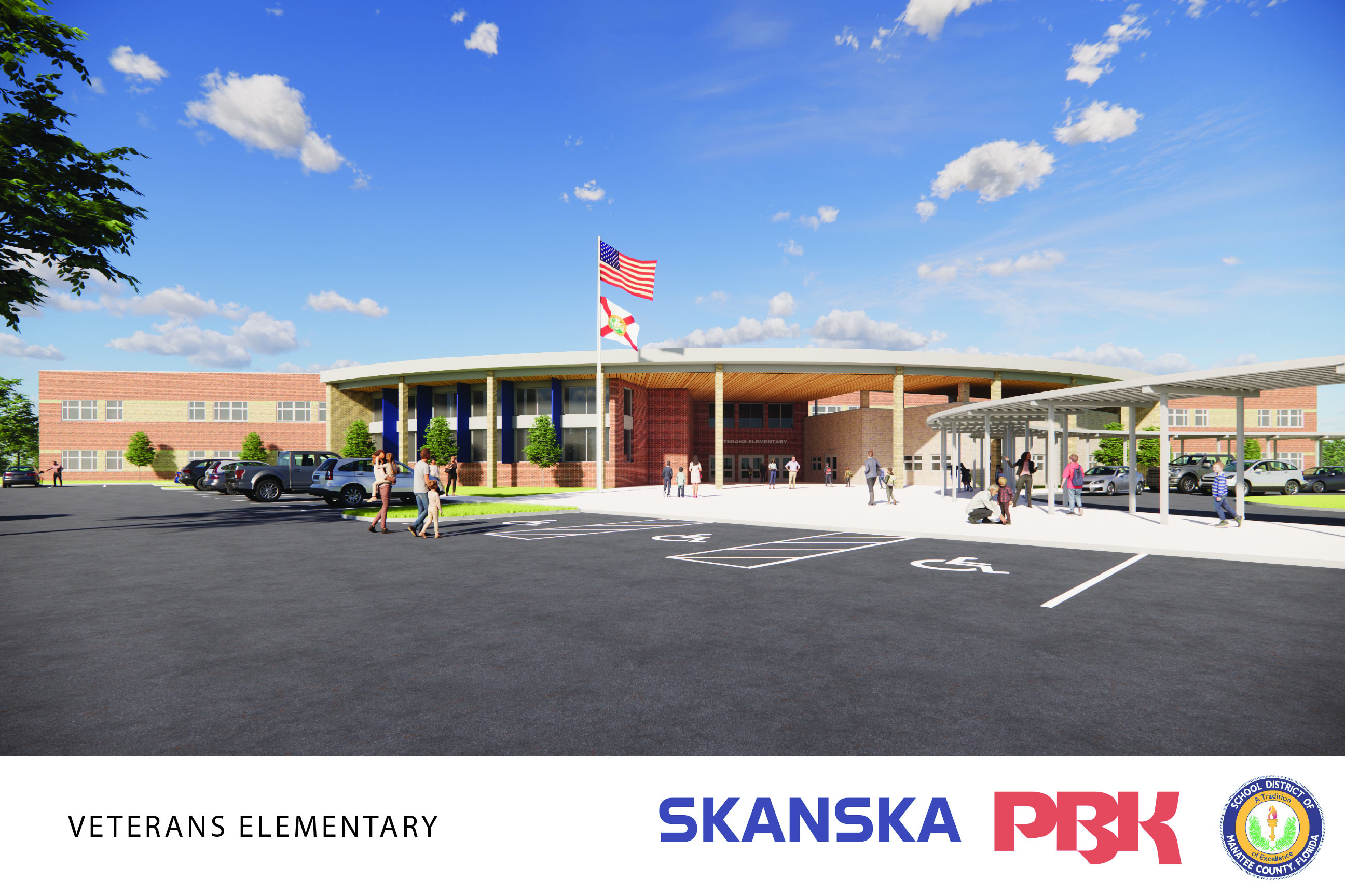 Veterans Elementary will open in August 2026. 