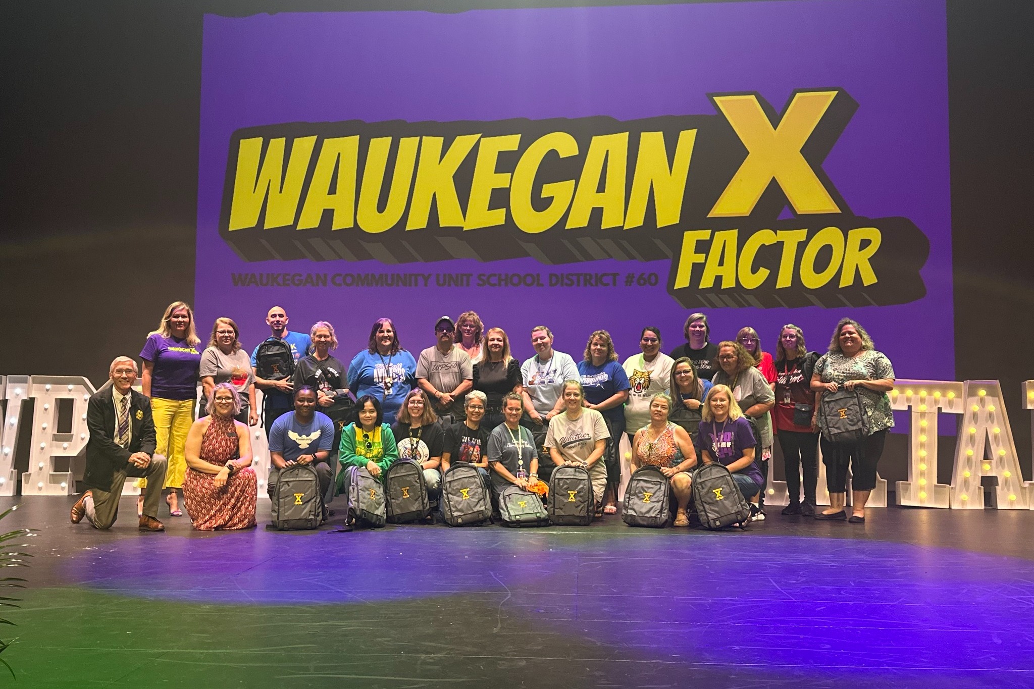 Staff picture during the kick-off ceremony in 2025