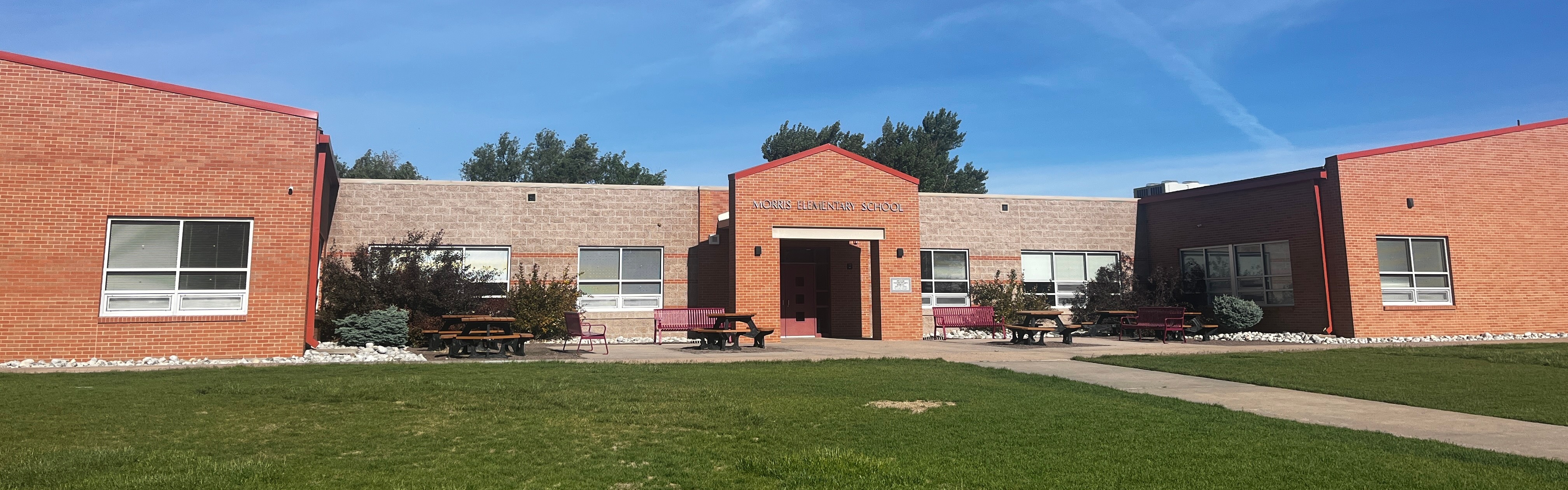 front of school